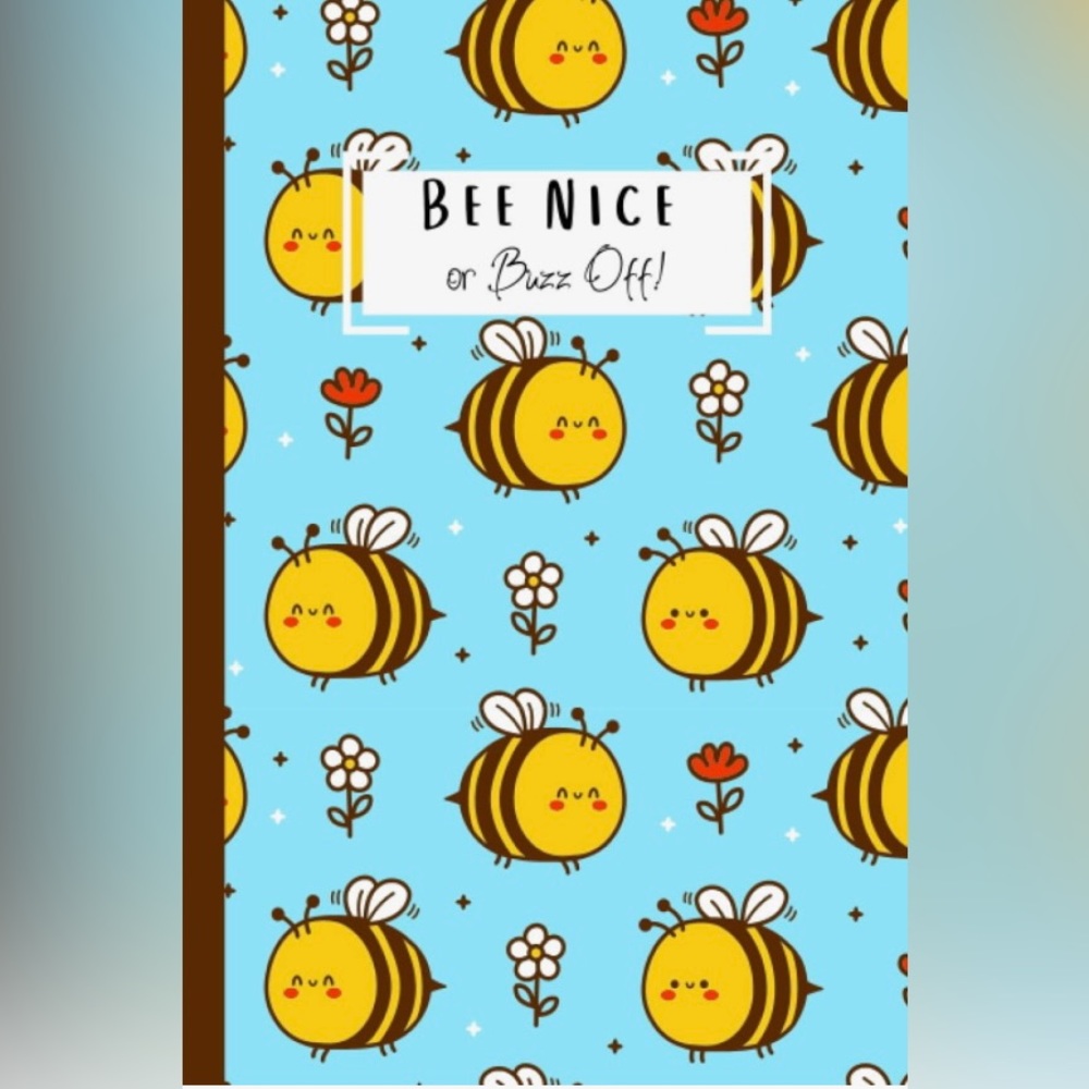 BEE NICE OR BUZZ OFF NOTEBOOK